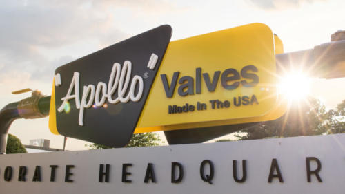 Matthews Apollo Valves Front Sign