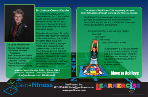GeoFitness - Learnercise - Dr. Jo