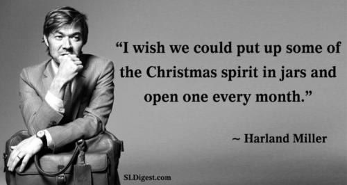 SLDigest - Harland Miller -Christmas Quote